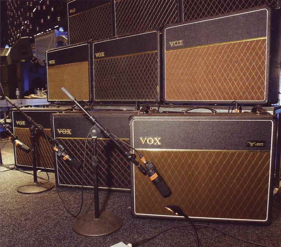 Brian May AC30s Queen + Paul Rodgers 2008 World Tour