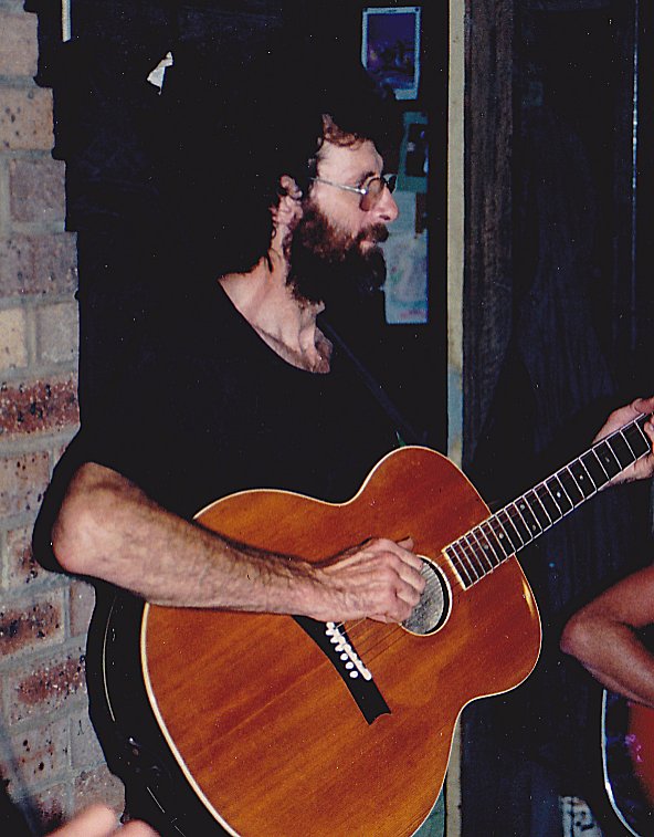Romney with Maton acoustic guitar