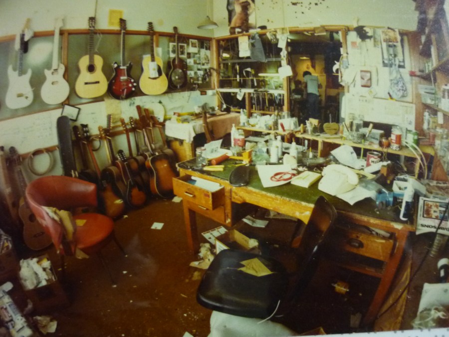 Romney's desk: beautiful organised chaos