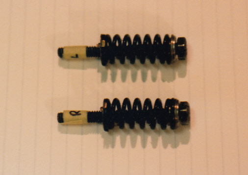 Tremolo bolts and springs