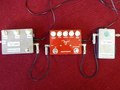 Extra Boost-Drive pedal, Mayday and TB Super WWRY Australia