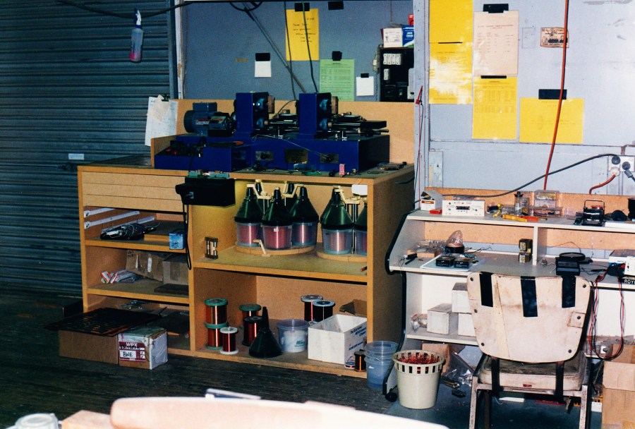 Chris Kinman pickup winders Nov 1996 Brisbane