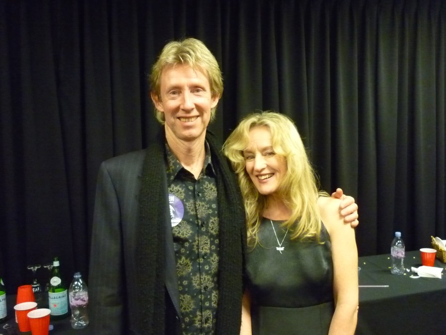 A fabulous night.... Greg and MB